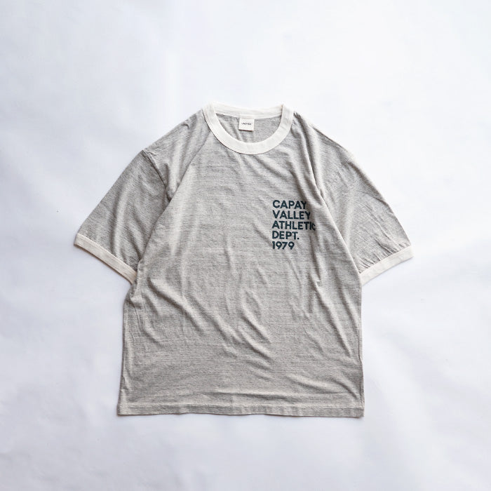 UNDYED STANDARD　30PV S/S TRIM Tee (pt)-CAPAY VALLEY ATHLETICS DEPT.1979