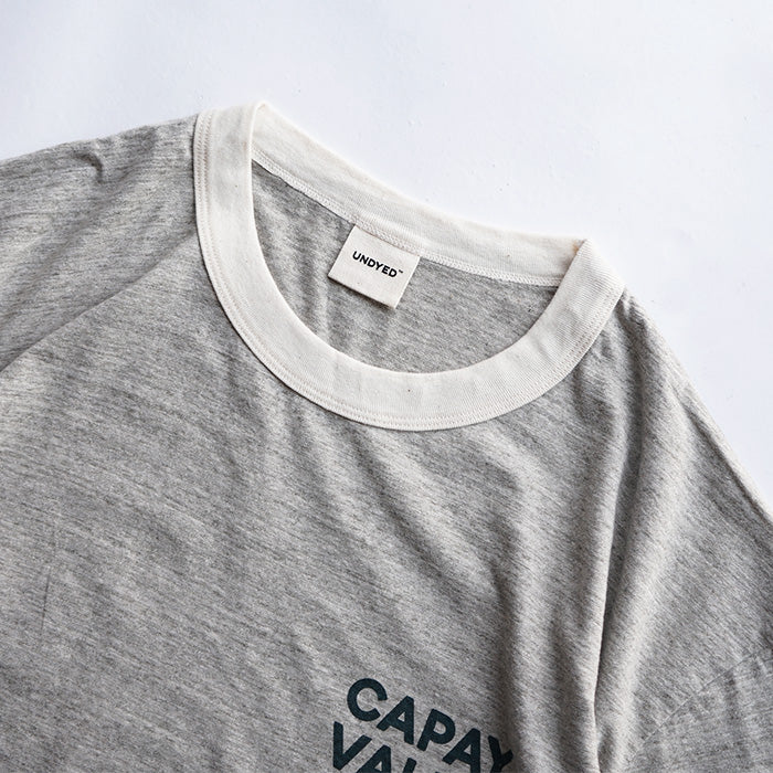 UNDYED STANDARD　30PV S/S TRIM Tee (pt)-CAPAY VALLEY ATHLETICS DEPT.1979