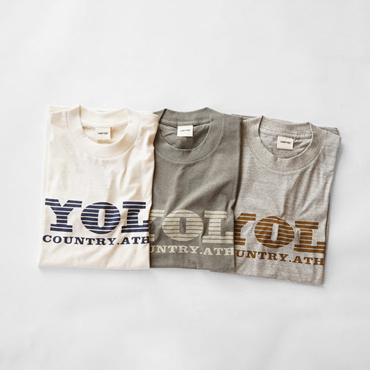 【30%OFF】UNDYED STANDARD　30PV S/S PtTee - YOL