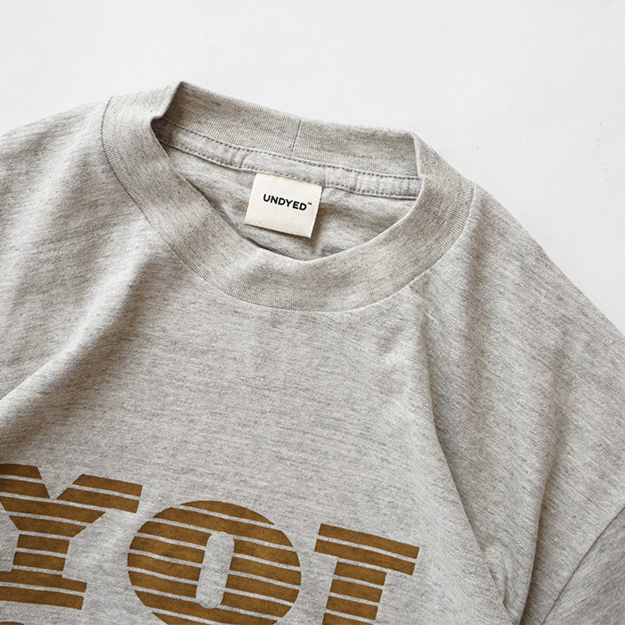 【20%OFF】UNDYED STANDARD　30PV S/S PtTee - YOL