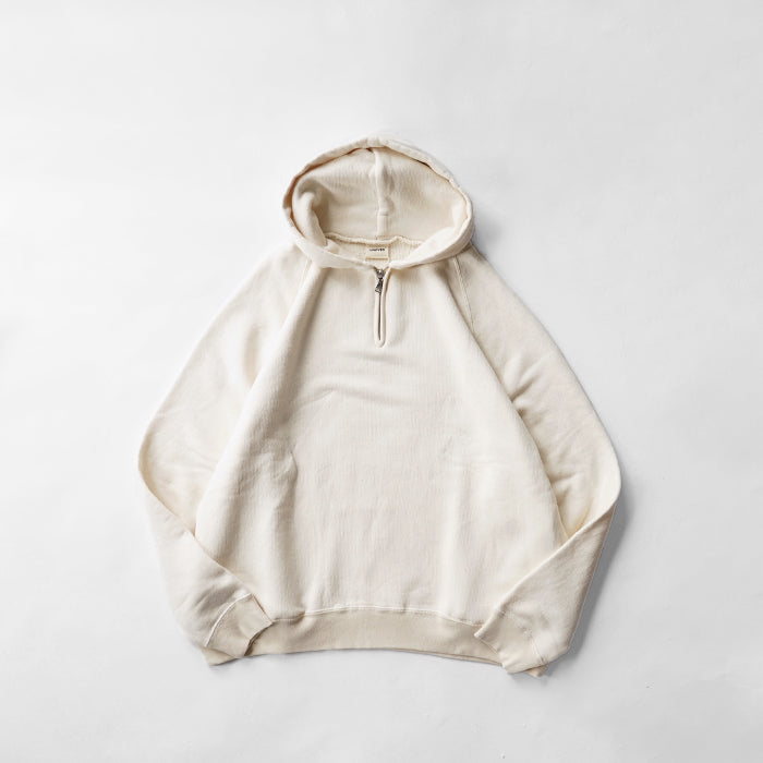 UNDYED STANDARD　 SWEAT HALF ZIP PARKA