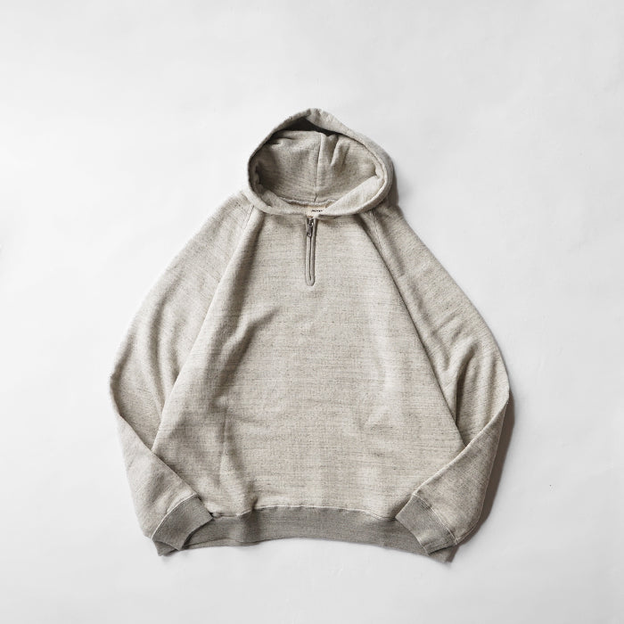 UNDYED STANDARD　 SWEAT HALF ZIP PARKA