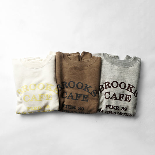 UNDYED STANDARD　 SWEAT CREW -CAFE