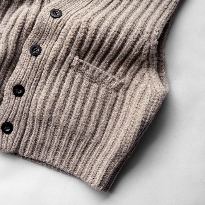 UNDYED STANDARD　KNIT VEST