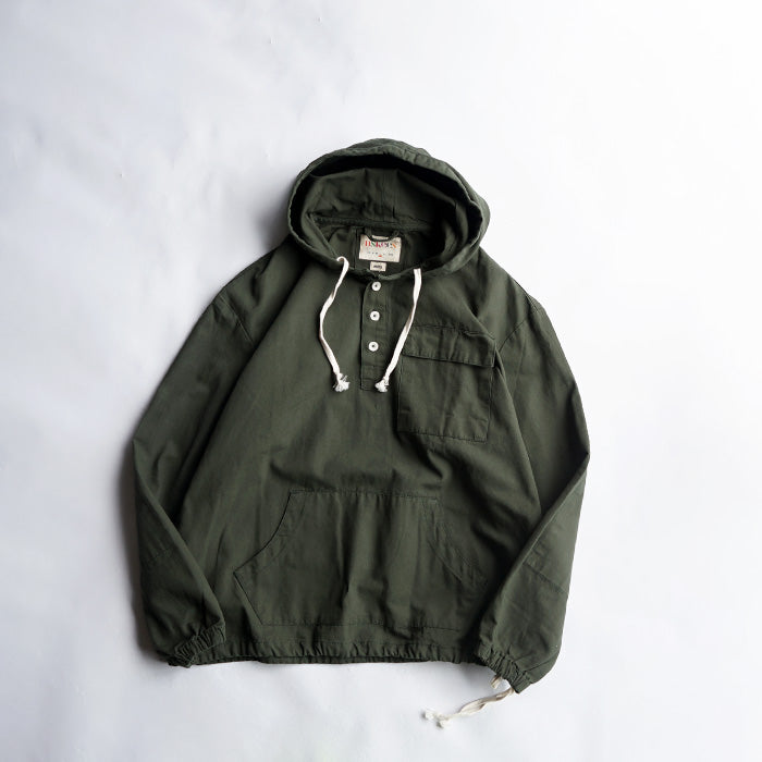 USKEES　BUTTON-FRONT SMOCK