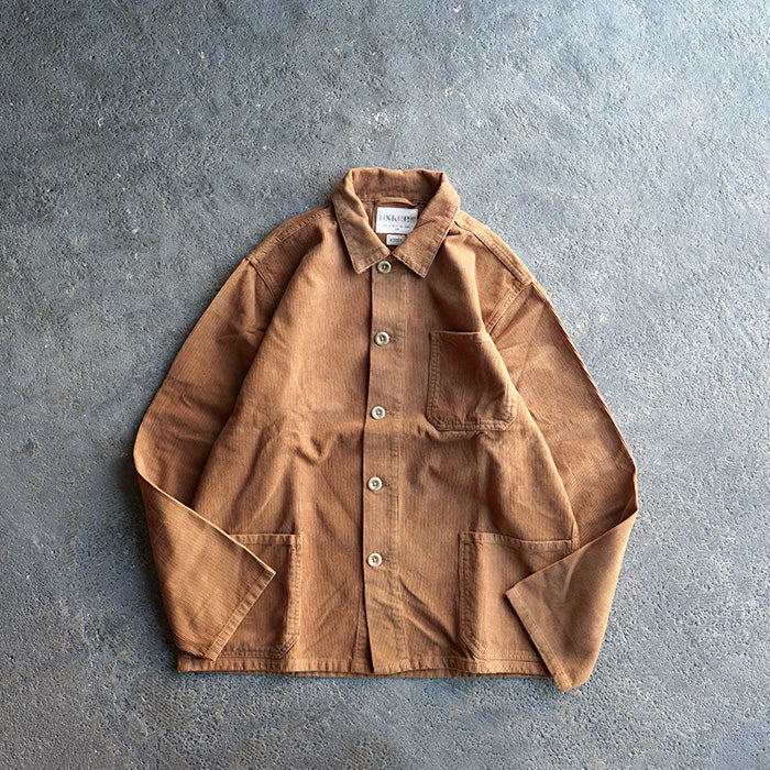 USKEES　BUTTONED CORD OVERSHIRTS