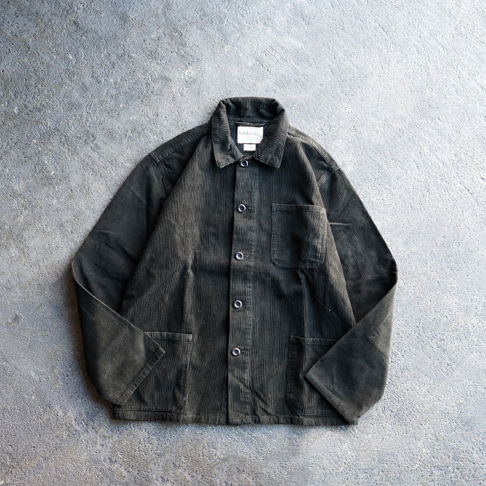 USKEES　BUTTONED CORD OVERSHIRTS