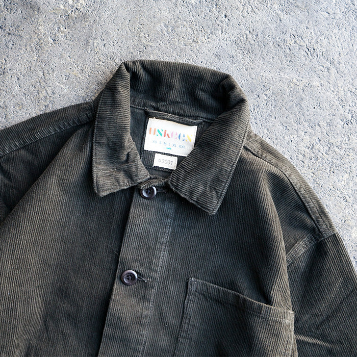 USKEES　BUTTONED CORD OVERSHIRTS