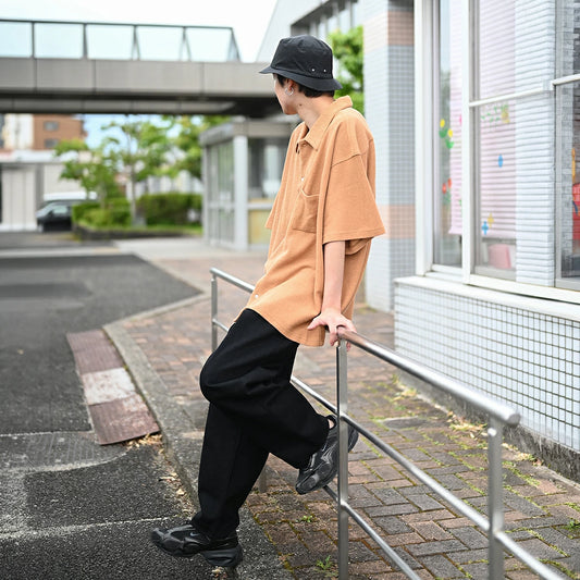 UNDYED STANDARD WAFFLE S/S SHIRT