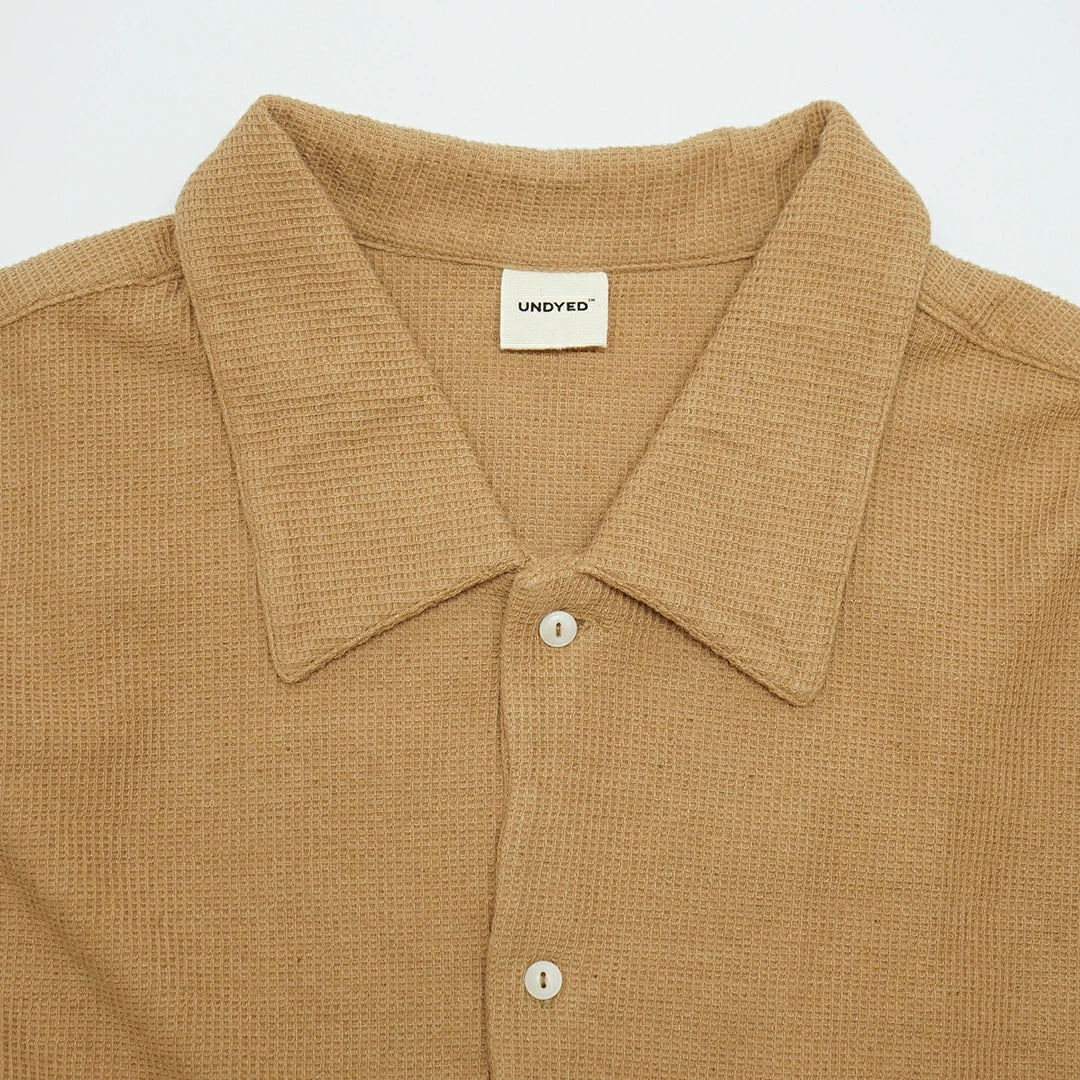 UNDYED STANDARD WAFFLE S/S SHIRT