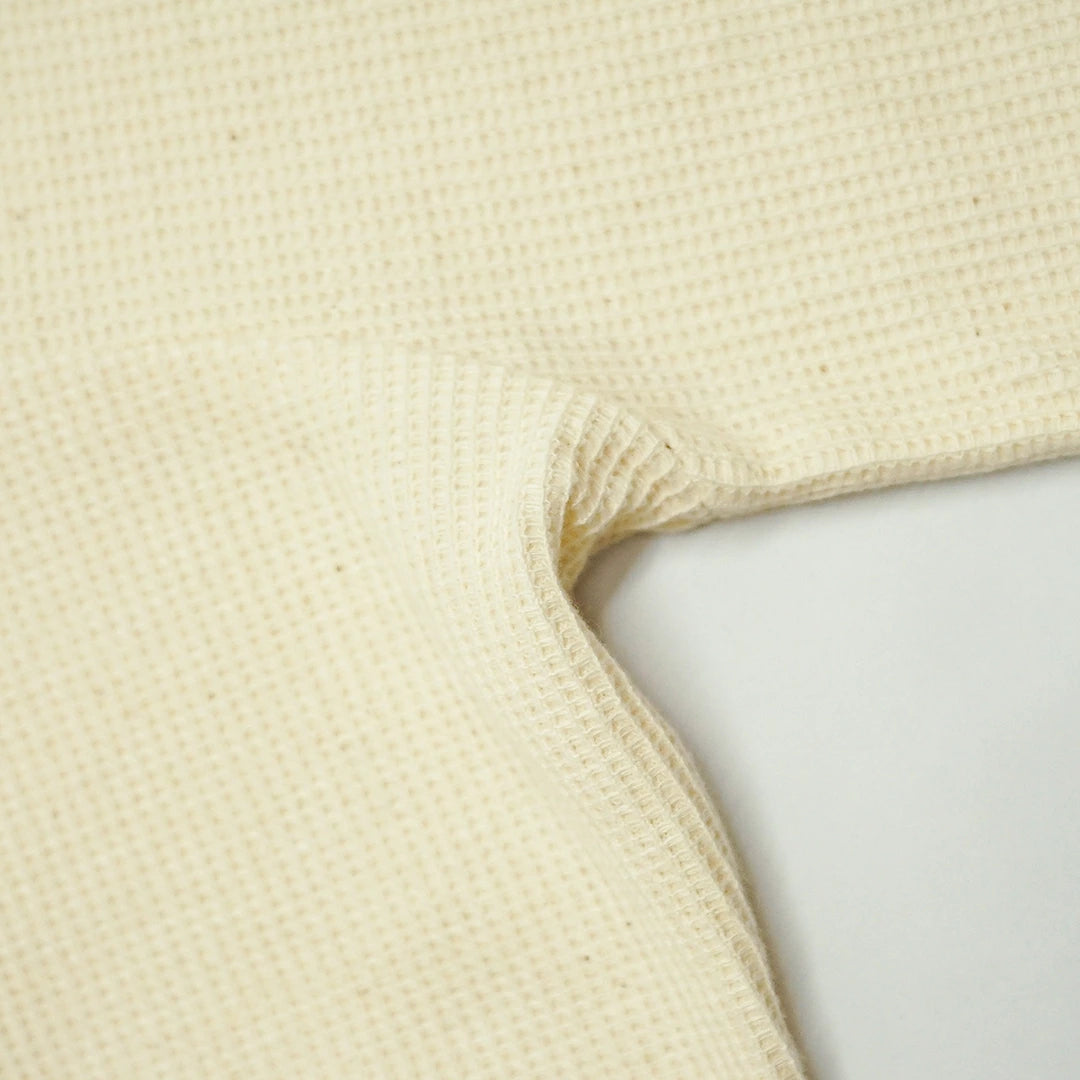 UNDYED STANDARD WAFFLE S/S HENRY