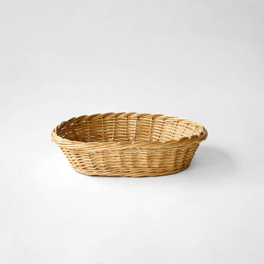 VANNERIE DE VILLAINES　Oval basket S