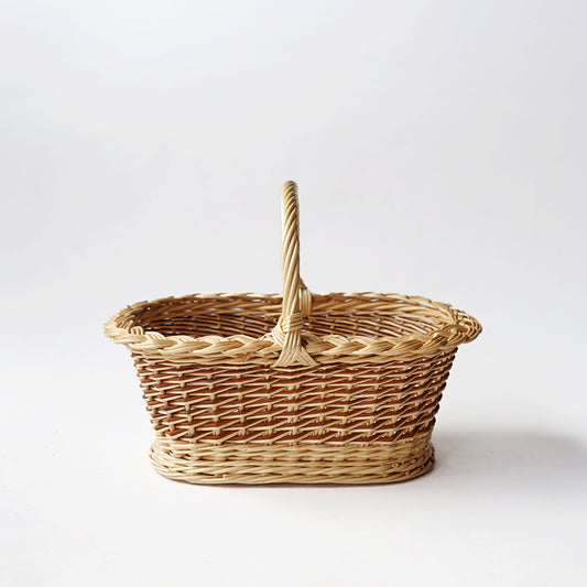 VANNERIE DE VILLAINES　Wicker Shopping basket