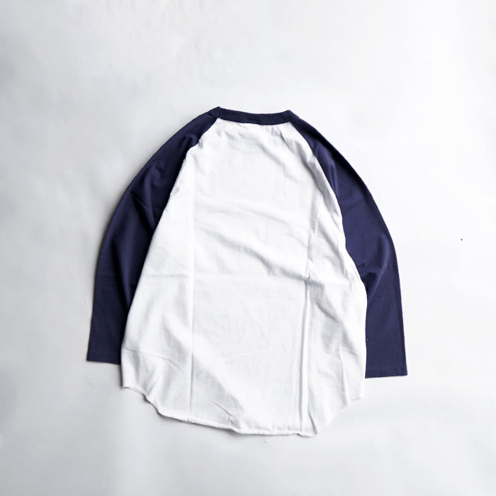 WALLA WALLA SPORT　3/4 BASEBALL TEE SOLID 2 TONE