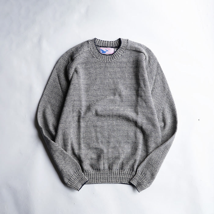 WHALER SPORTSWEAR　PEN STRIPE CREWNECK KNIT