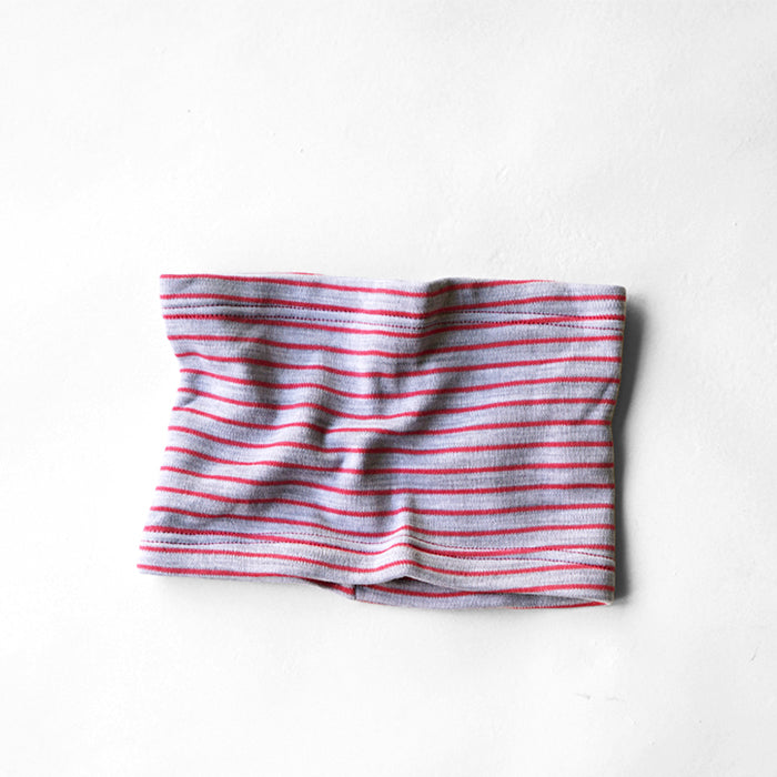 WILDERNESS WEAR　POLYPRO +190 2LYR NECK WARMER STRIPE