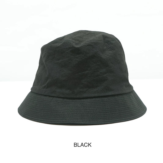 O/EIGHTH Grunge wash cotton Hat Black TYPE Y