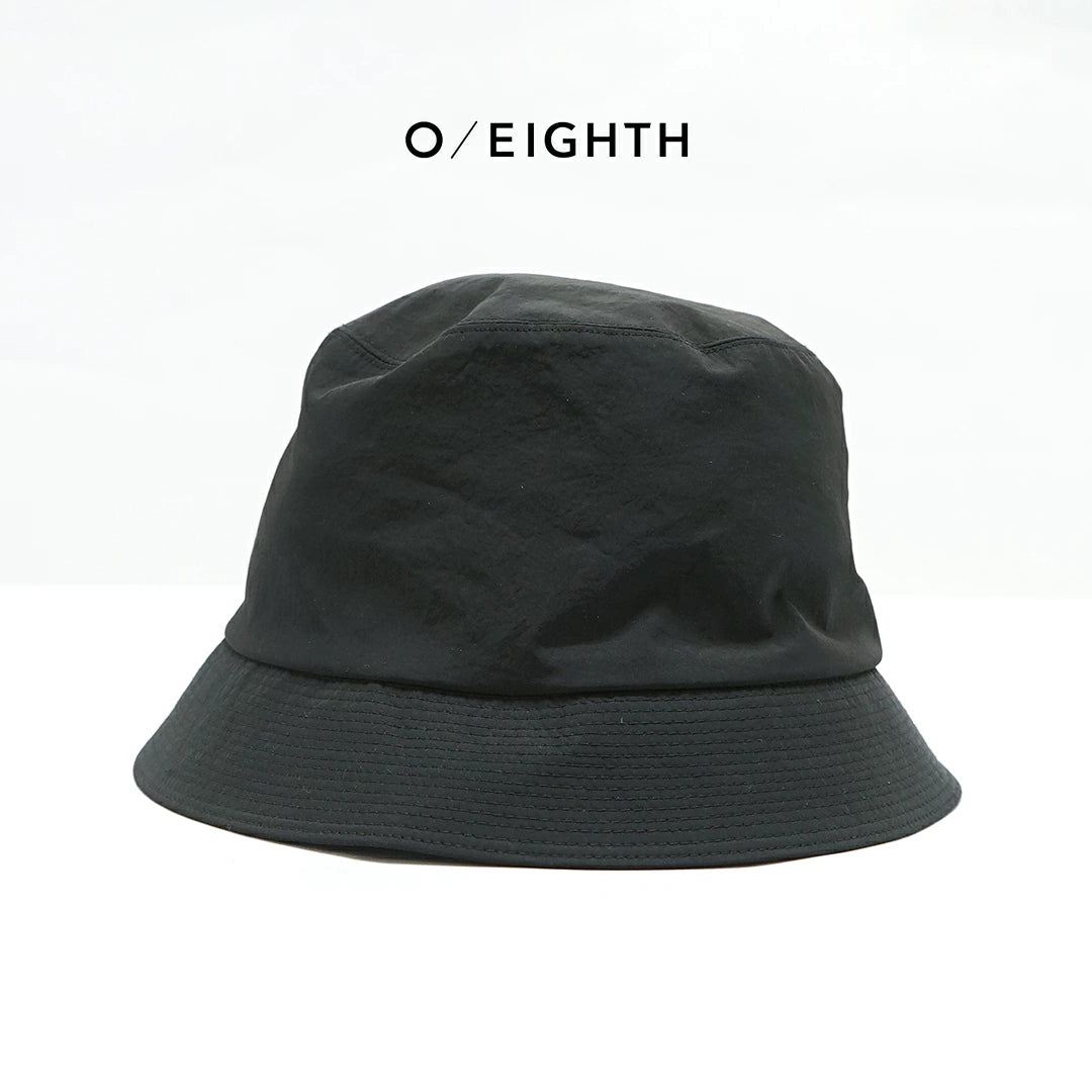 O/EIGHTH Nylon wash Hat Black TYPE Y