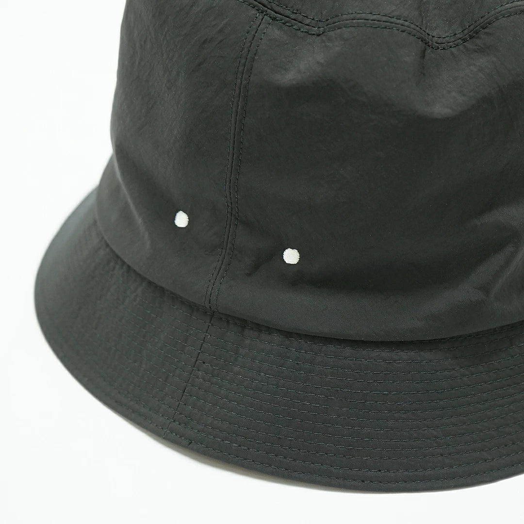 O/EIGHTH Nylon wash Hat Black TYPE Y