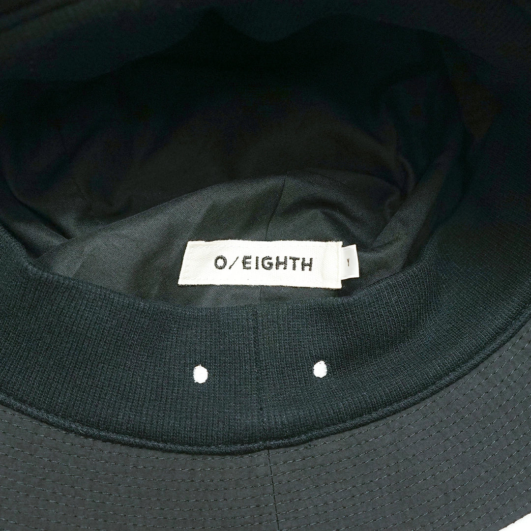 O/EIGHTH Nylon wash Hat Black TYPE Y