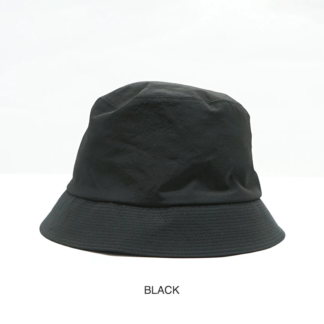 O/EIGHTH Nylon wash Hat Black TYPE Y