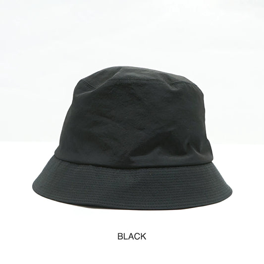 O/EIGHTH Nylon wash Hat Black TYPE Y