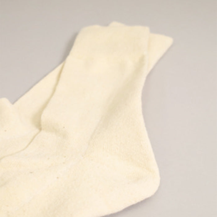 CANVAS HEMP　HEMP COTTON HALF PILE CREW SOCKS