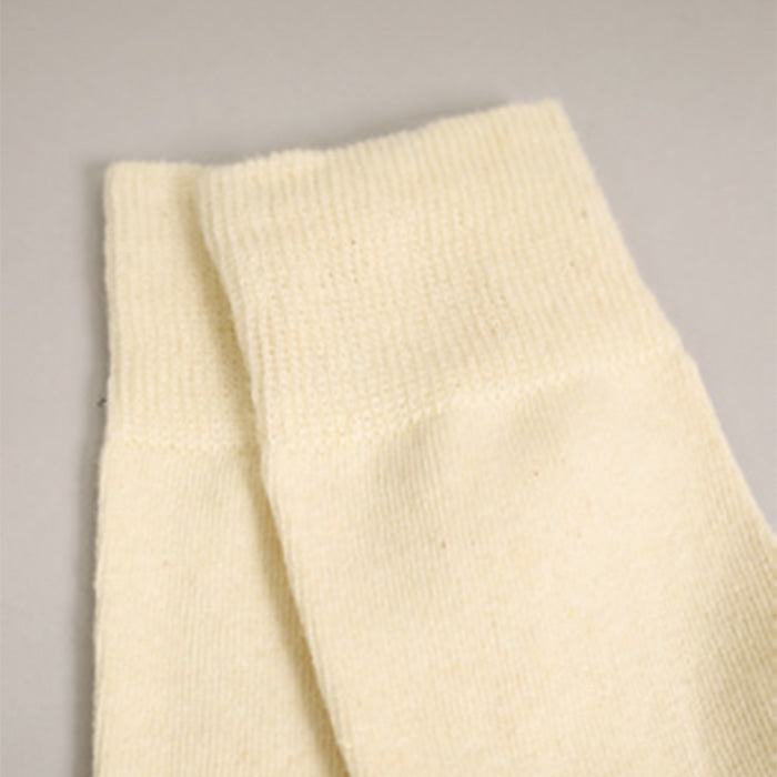 CANVAS HEMP　HEMP COTTON HALF PILE CREW SOCKS