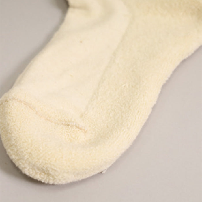 CANVAS HEMP　HEMP COTTON HALF PILE CREW SOCKS