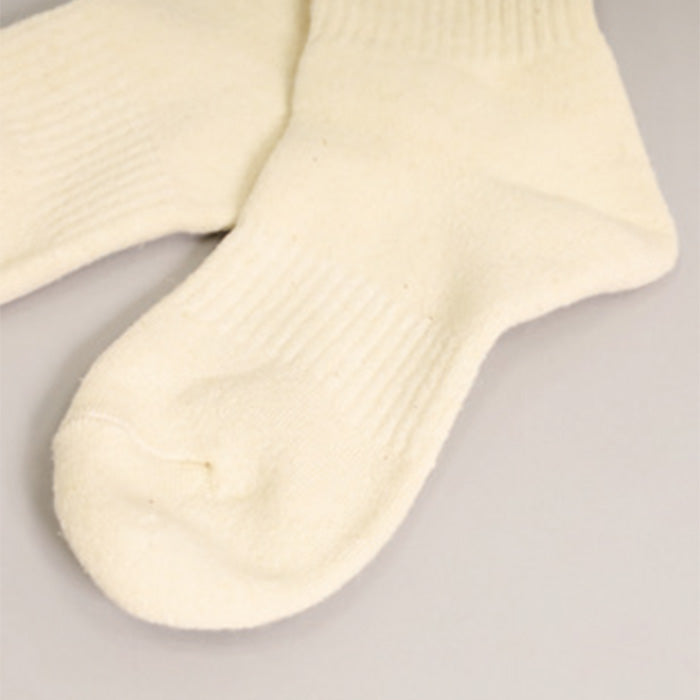 CANVAS HEMP　HEMP COTTON PILE CREW SOCKS