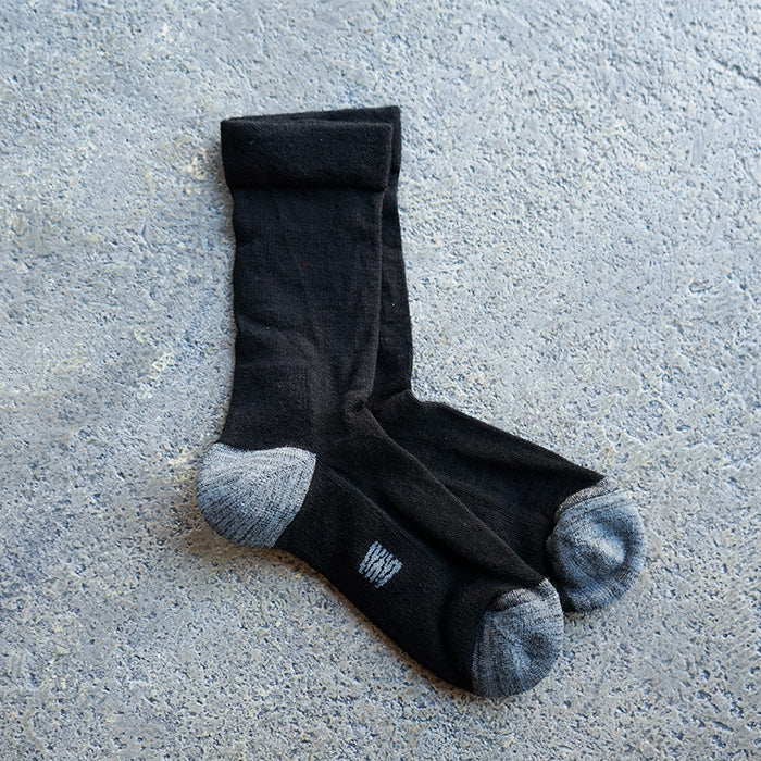 BURLAP OUTFITTER × WILWILDERNESS WEAR　COLOR BLOCK MERINO SOCKS