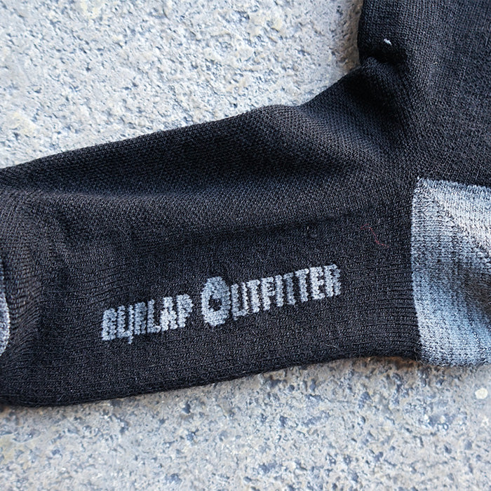 BURLAP OUTFITTER × WILWILDERNESS WEAR　COLOR BLOCK MERINO SOCKS