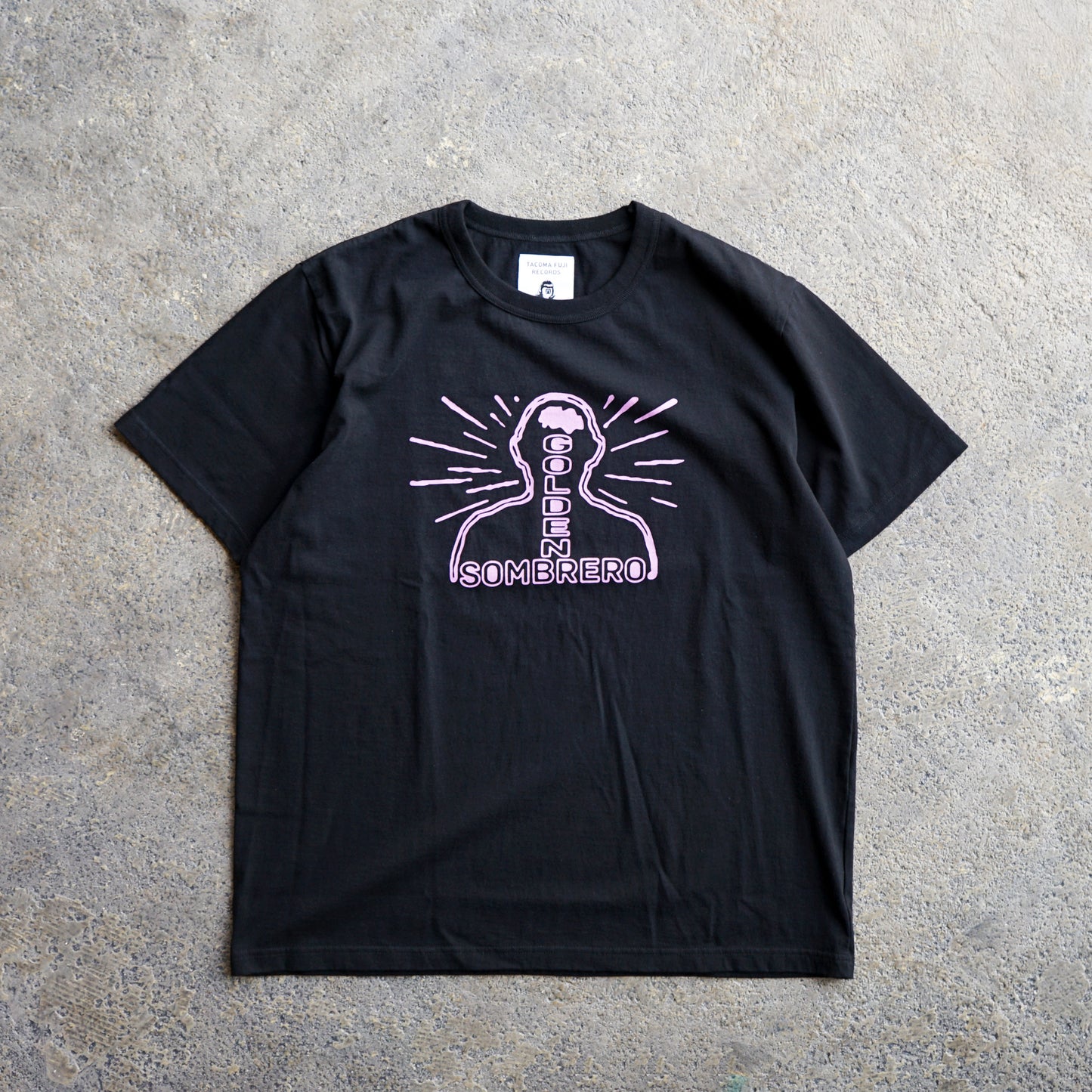 GOLDEN SOMBRERO×TACOMA FUJI RECORD　LOGO Tee '22 designed by Ryohei Kazumi