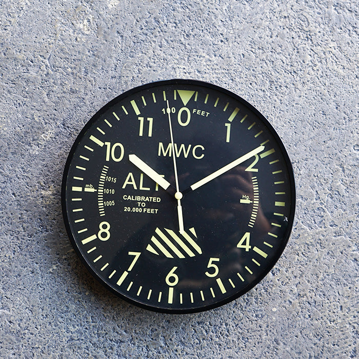 MWC　Limited Edition Altimeter Wall Clock