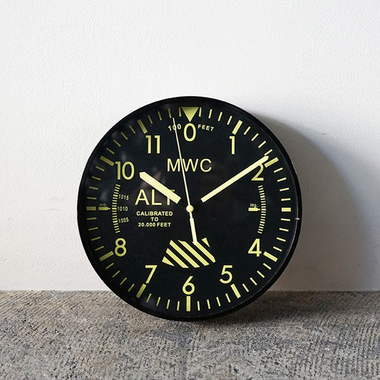 MWC　Limited Edition Altimeter Wall Clock