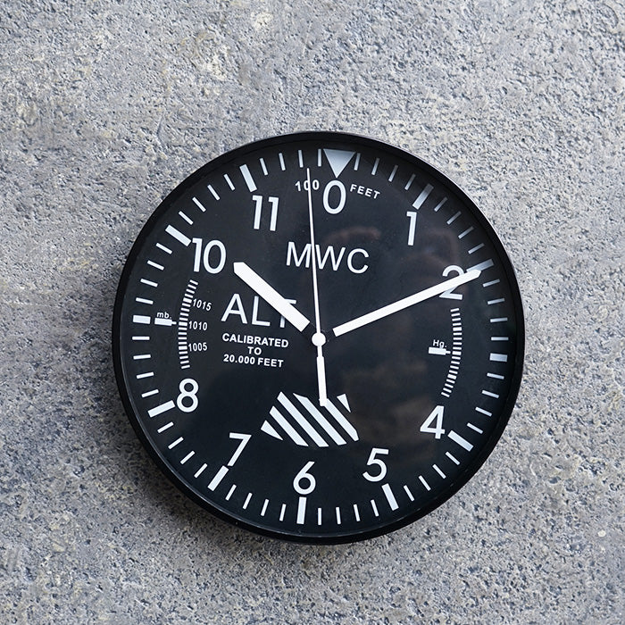 MWC　Altimeter Wall Clock