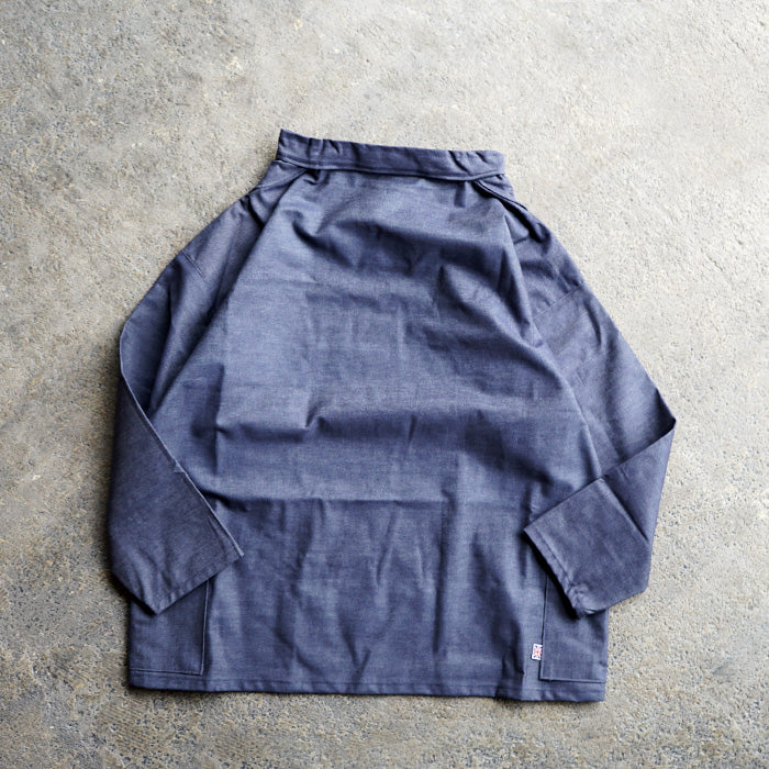 NEWLYN SMOCKS　ROUNDNECK SMOCK” DENIM”