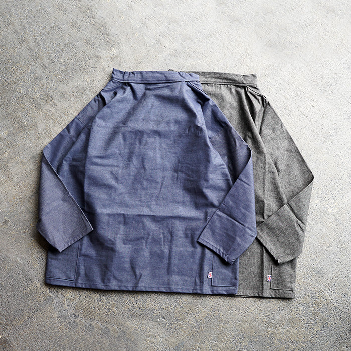 NEWLYN SMOCKS　ROUNDNECK SMOCK” DENIM”