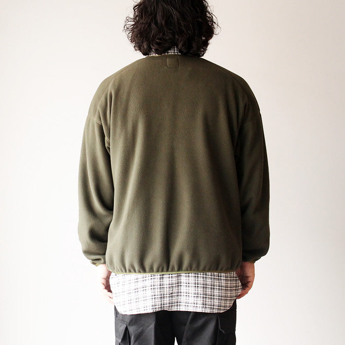 Sanca　RECYCLE FLEECE CREW TOP