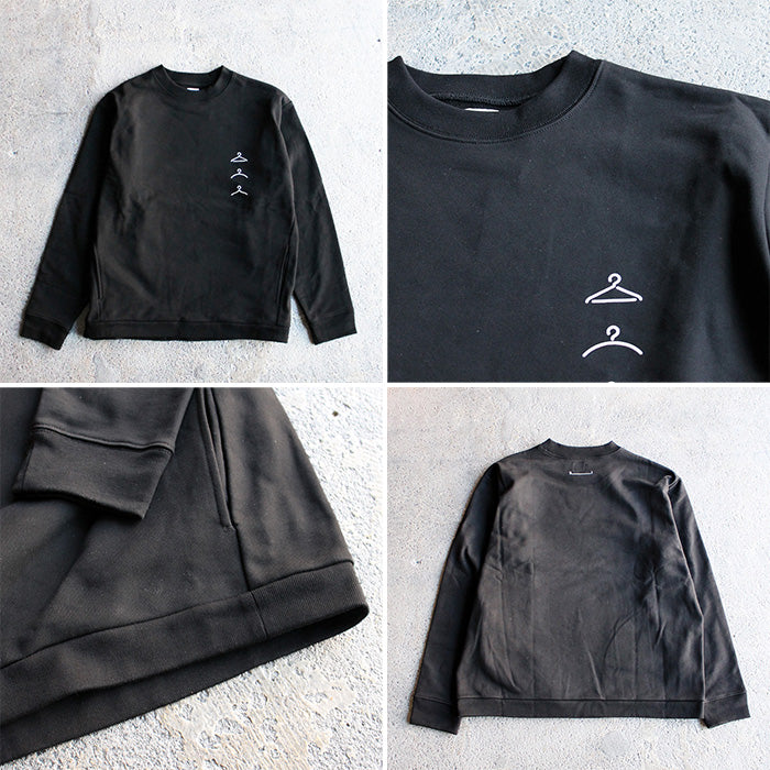 Si PRINTED LS SWEAT [hamnger] – CONNECT/S