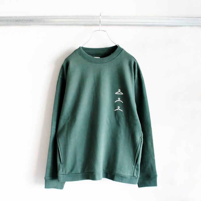 Si　PRINTED LS SWEAT [hamnger]